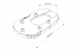 Puig stand widening Suzuki V-Strom 1050