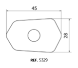 Puig Blinkeradapterplatten Kawasaki Ninja 400