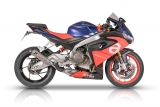 Exhaust QD Tri Cone complete system Aprilia Tuono 660