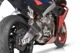 Scarico QD Gunshot black sistema completo Aprilia Tuono 660