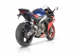 Scarico QD Gunshot black sistema completo Aprilia Tuono 660