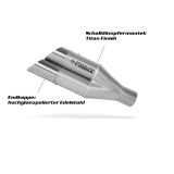 Auspuff Cobra Hypershots XL Honda CB 500 F (Cobra automatisch deaktiviert)