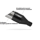 Auspuff Cobra Hypershots XL Honda CB 500 F (Cobra automatisch deaktiviert)