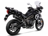 Exhaust Leo Vince Nero Triumph Tiger 800