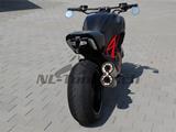 Hllare fr registreringsskylt Ducati Diavel