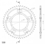 Supersprox Stealth sprocket Suzuki Bandit 1200