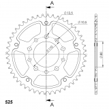 Supersprox Stealth Couronne dente Triumph Speedmaster