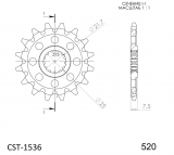 Supersprox sprocket Kawasaki Ninja ZX-6R