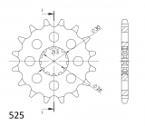 Supersprox sprocket Triumph Thruxton