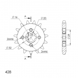 Supersprox sprocket Suzuki GSX-R 125