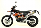 Avgassystem Arrow Race-Tech komplett kolfiber KTM SMC / Enduro 690