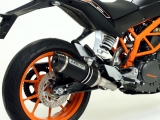 Pot dchappement Arrow Thunder KTM RC 125 Carbon