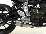 Sistema completo de escape Arrow Thunder Underseat Yamaha MT-07