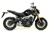 Scarico Arrow Thunder sistema completo Yamaha MT-09 tappo terminale in fibra di carbonio