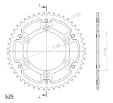 Supersprox Stealth sprocket KTM Adventure 990