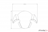 Puig cran sport Ducati Monster 937/+