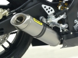 Uitlaat Arrow Thunder compleet systeem staal Yamaha YZF R125