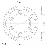 Supersprox Stealth sprocket Husqvarna 250 TE