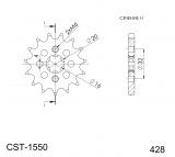 Supersprox sprocket Yamaha WR 125 R/X