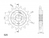 Supersprox sprocket Honda XL 650 V