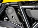 Cubrecorreas de carbono Ilmberger vertical Ducati Scrambler Icon