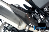 Paracalore scarico anteriore in carbonio Ilmberger KTM Super Adventure 1290