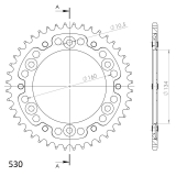 Supersprox Stealth sprocket Honda CBR 1000 RR