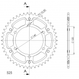 Supersprox Stealth sprocket Kawasaki Zephyr 750