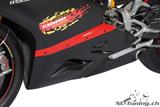 Carbon Ilmberger Seitenverkleidung Set Strasse Ducati Panigale 1199