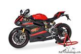 Kolfiber Ilmberger sidopanel insats set Ducati Panigale 899