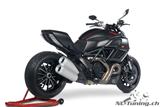 Carbon Ilmberger rear wheel cover Ducati Diavel