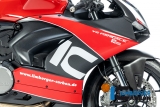 Ducati Panigale V2 : carnage latral sans winglets en carbone Ilmberger