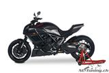 Carbon Ilmberger seat cover Ducati Diavel
