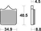 AP Racing brake pads TRR BMW S 1000 R