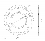 Supersprox Stealth sprocket Suzuki RMZ 450