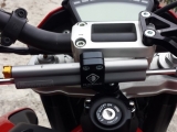 Ducabike handlebar damper bracket set Ducati Hypermotard 1100