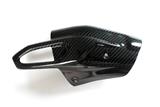 Carbon Ilmberger uitlaat hitteschild aan de voorkant van de demper BMW S 1000 XR
