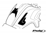 Protector depsito especfico Puig carbono BMW R 1200 GS