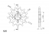 Supersprox sprocket Honda XL 125 V