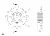 Supersprox sprocket Ducati Multistrada V4 Pikes Peak