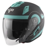 NOS Helm NS-2 Aquamarijn Mat