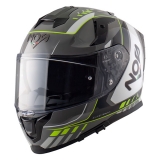 Casco NOS NS-10 MIG Fluor Amarillo