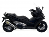 Avgasrr Arrow Race-Tech komplett system Kymco AK550