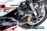 Kolfiber Ilmberger vattenkylare lock set Ducati Streetfighter V2