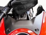 Ducabike Carbon ignition lock cover Ducati Diavel V4