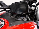 Tapa de cerradura de encendido Ducabike carbono Ducati Diavel V4