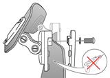 Puig embout  clipser pour pare-brise Honda ADV350