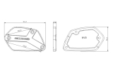 Tapa depsito lquido embrague Puig BMW R Nine T R12 T