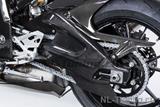 Guardabarros/protector de cadena Ilmberger de carbono BMW S 1000 R