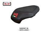 Tappezzeria Beifahrersitzbezug Argenta Pass velvet mit V4 Logo Ducati Panigale V4